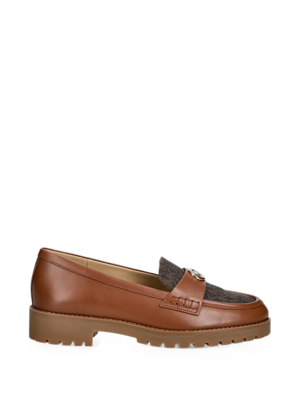 Michael Michael Kors Mocassini con monogramma - Marrone