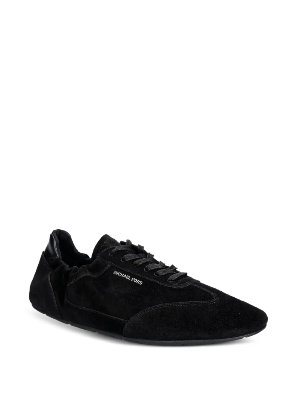 Michael Kors Archer suede sneakers Zwart
