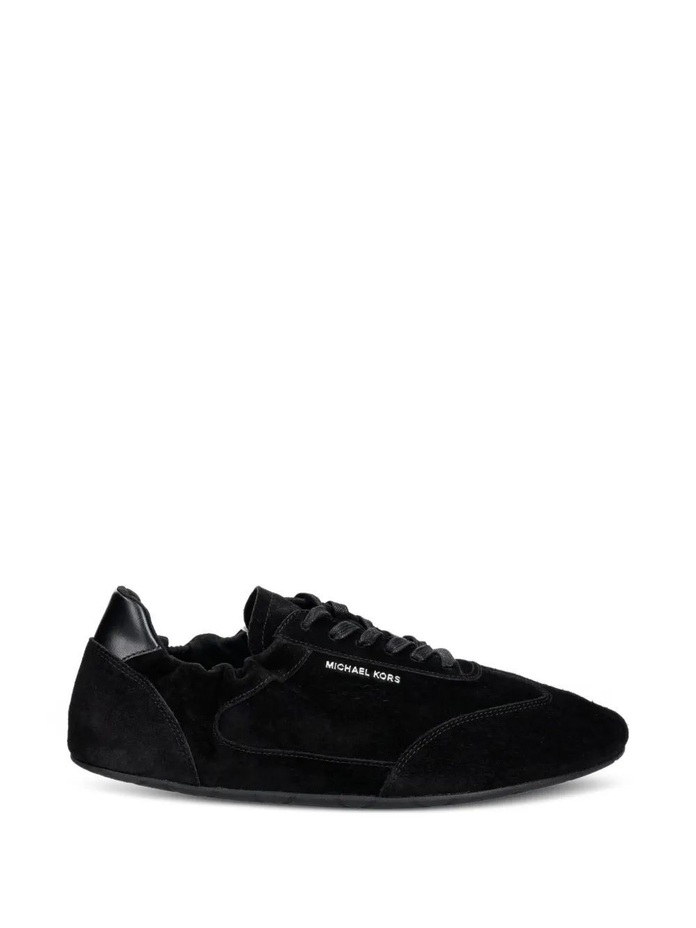 Michael Kors Archer suede sneakers Zwart