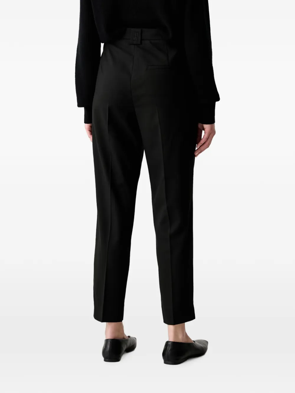 Marc O'Polo Geplooide broek Zwart