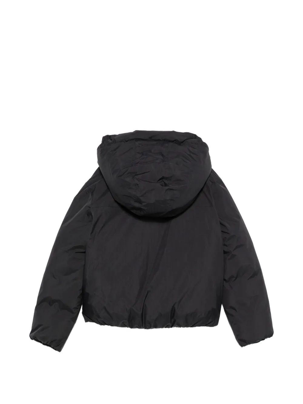 K Way Kids Jack met capuchon Zwart