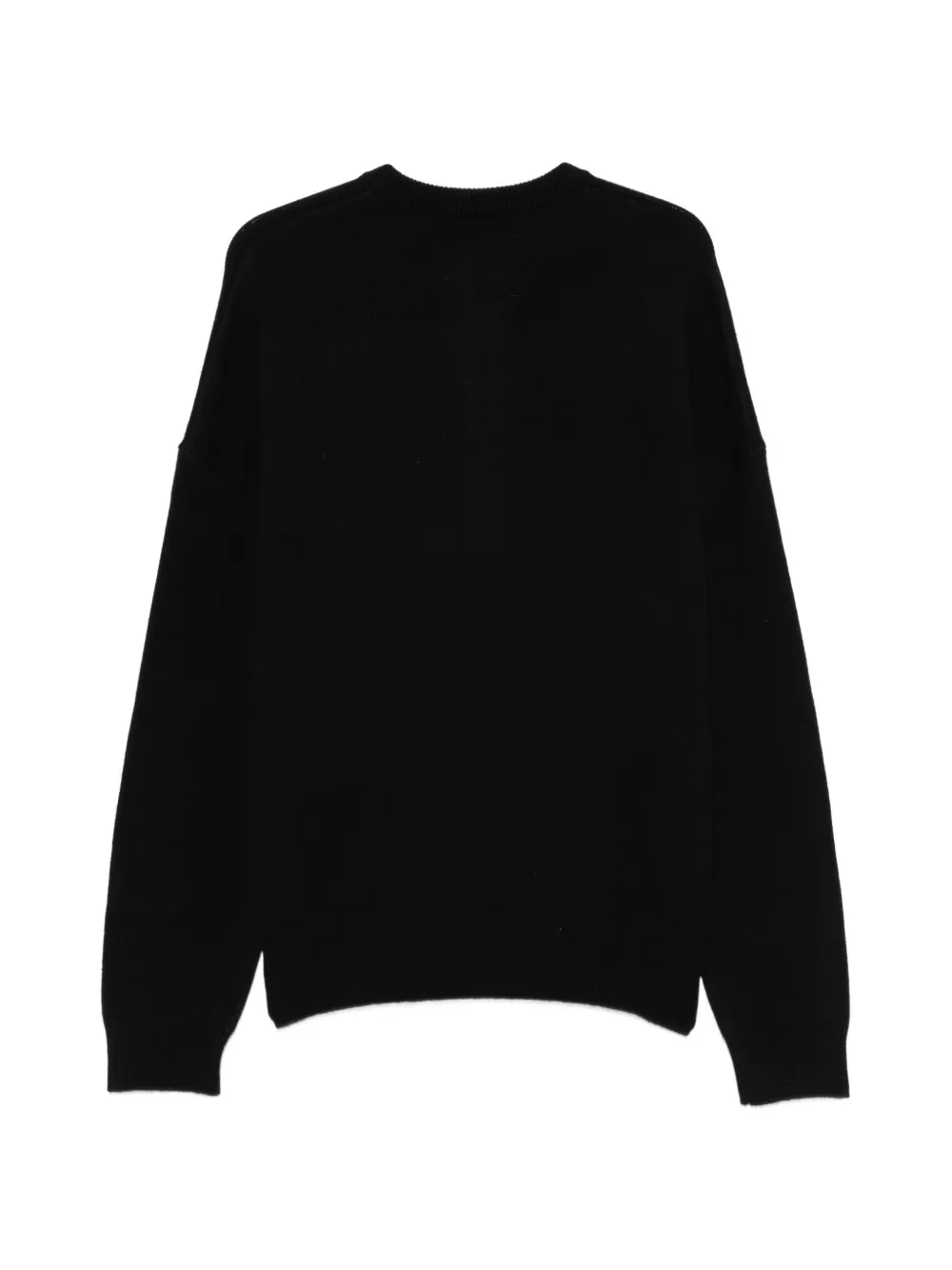 extreme cashmere Like trui met halve rits Zwart