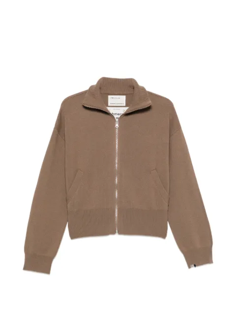 extreme cashmere Xtra Cute zip-up cardigan