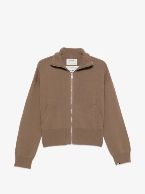 extreme cashmere Xtra Cute zip-up cardigan