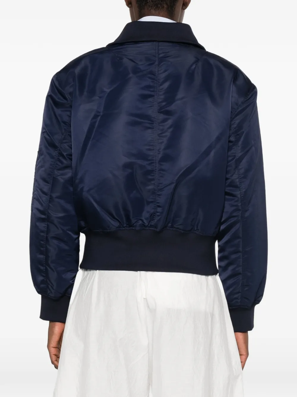 The Frankie Shop Storm bomberjack met rits Blauw