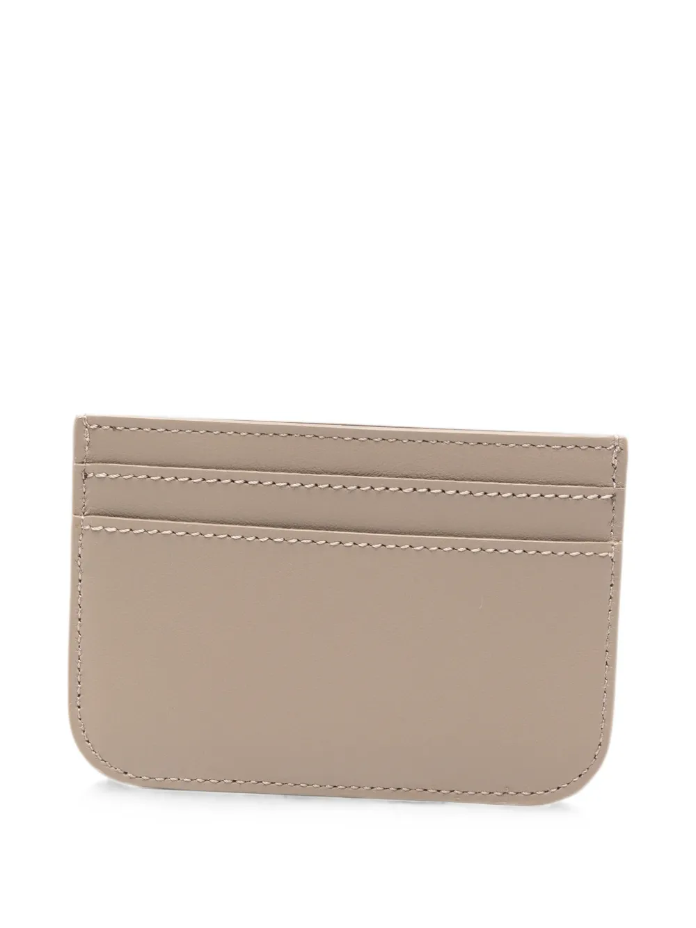 FENDI Pasjeshouder met logoplakkaat Beige