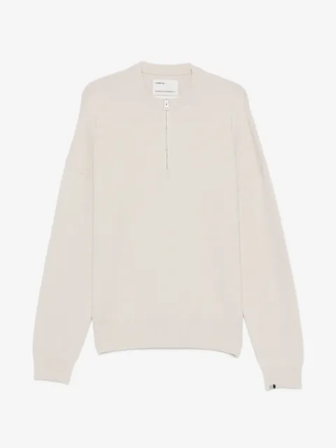 extreme cashmere Like quarter-zip sweater