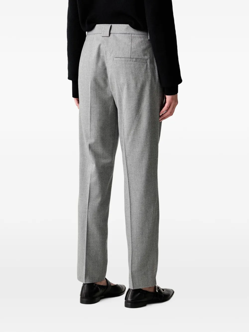 Marc O'Polo Geplooide broek Grijs