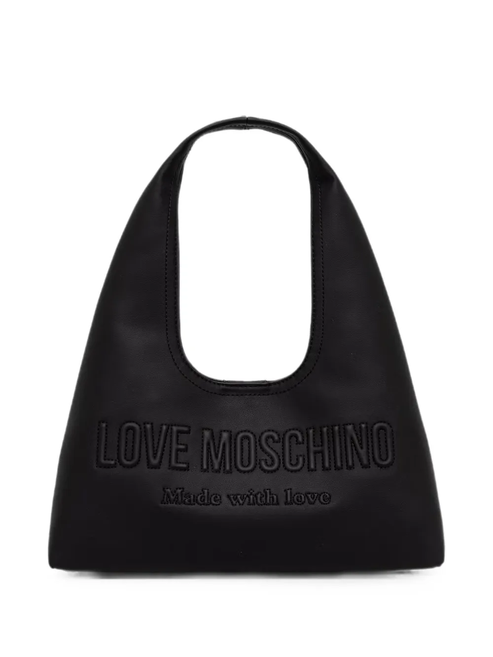 Love Moschino logo-embroidered tote bag · OS