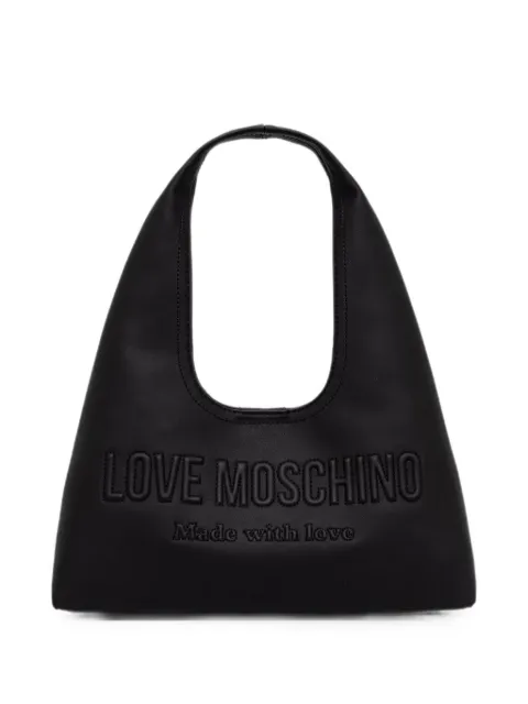 Love Moschino tote con logo bordado