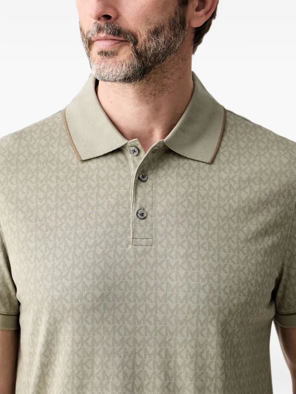 Michael Kors Poloshirt met logoprint Groen