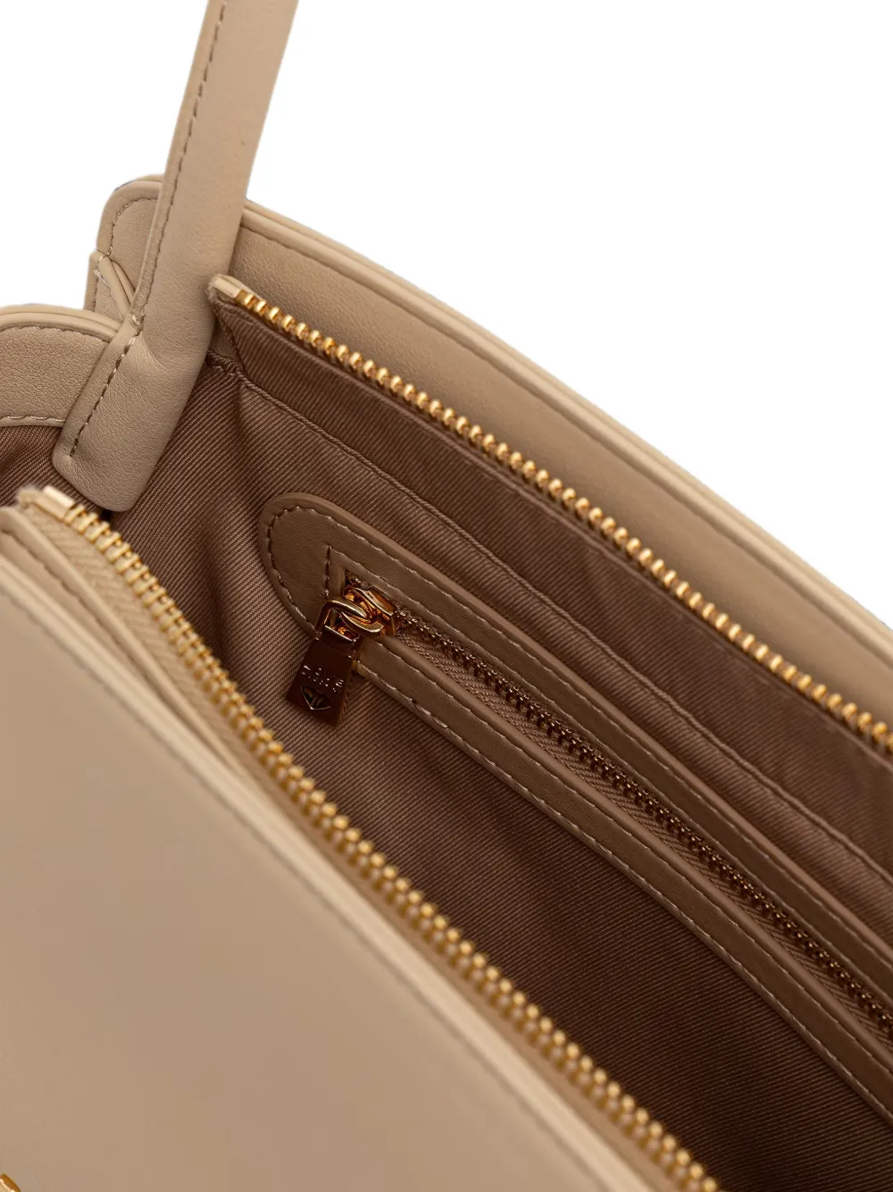 Love Moschino Heuptas met logoplakkaat Beige