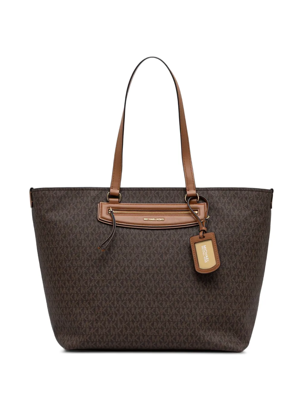 Michael Michael Kors Jet Set Travel extra-large signature logo tote bag - Brown