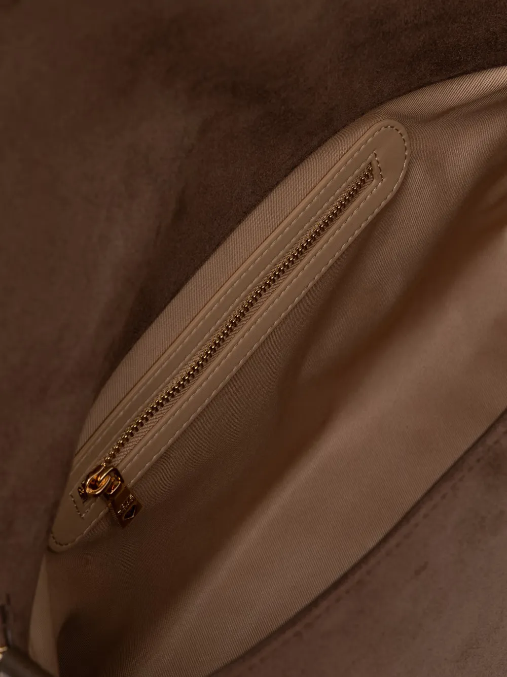Love Moschino Shopper met logoplakkaat Bruin