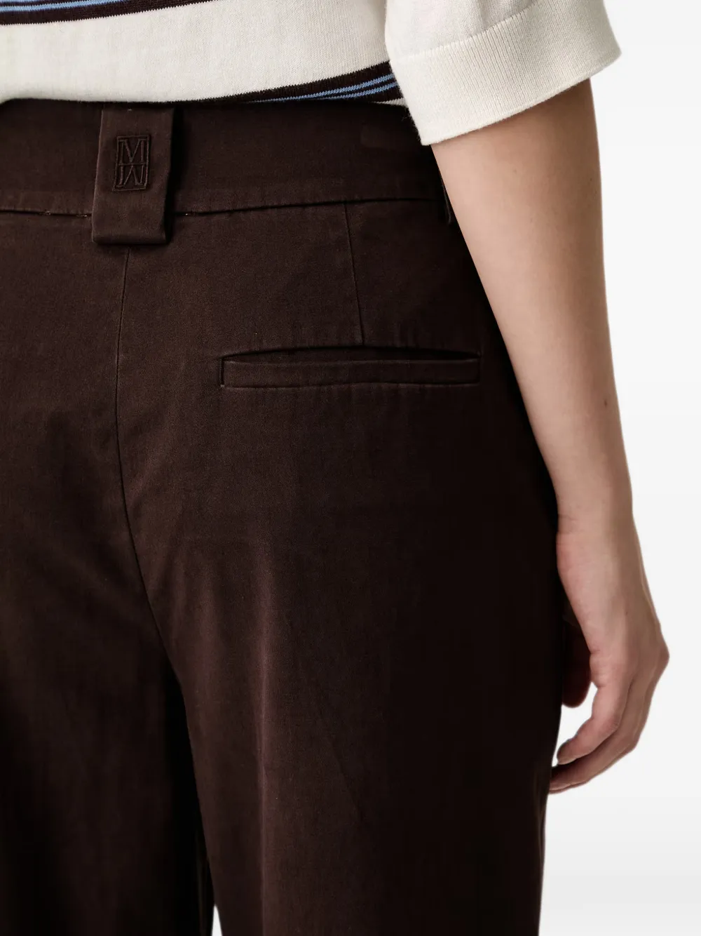 Marc O'Polo Straight broek Bruin