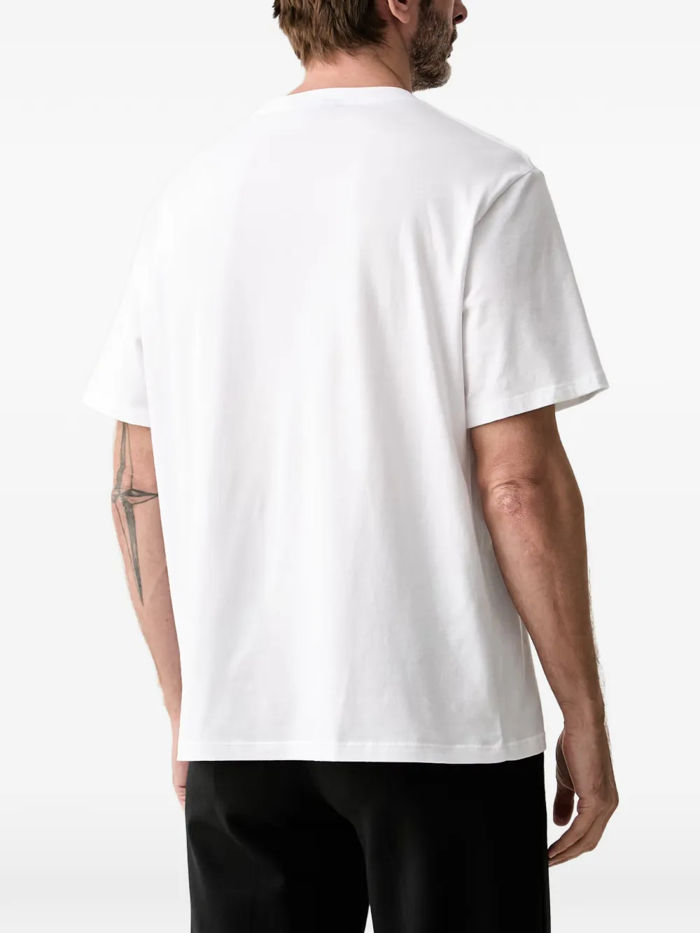 Michael Kors T-shirt met logoprint met ronde hals Wit