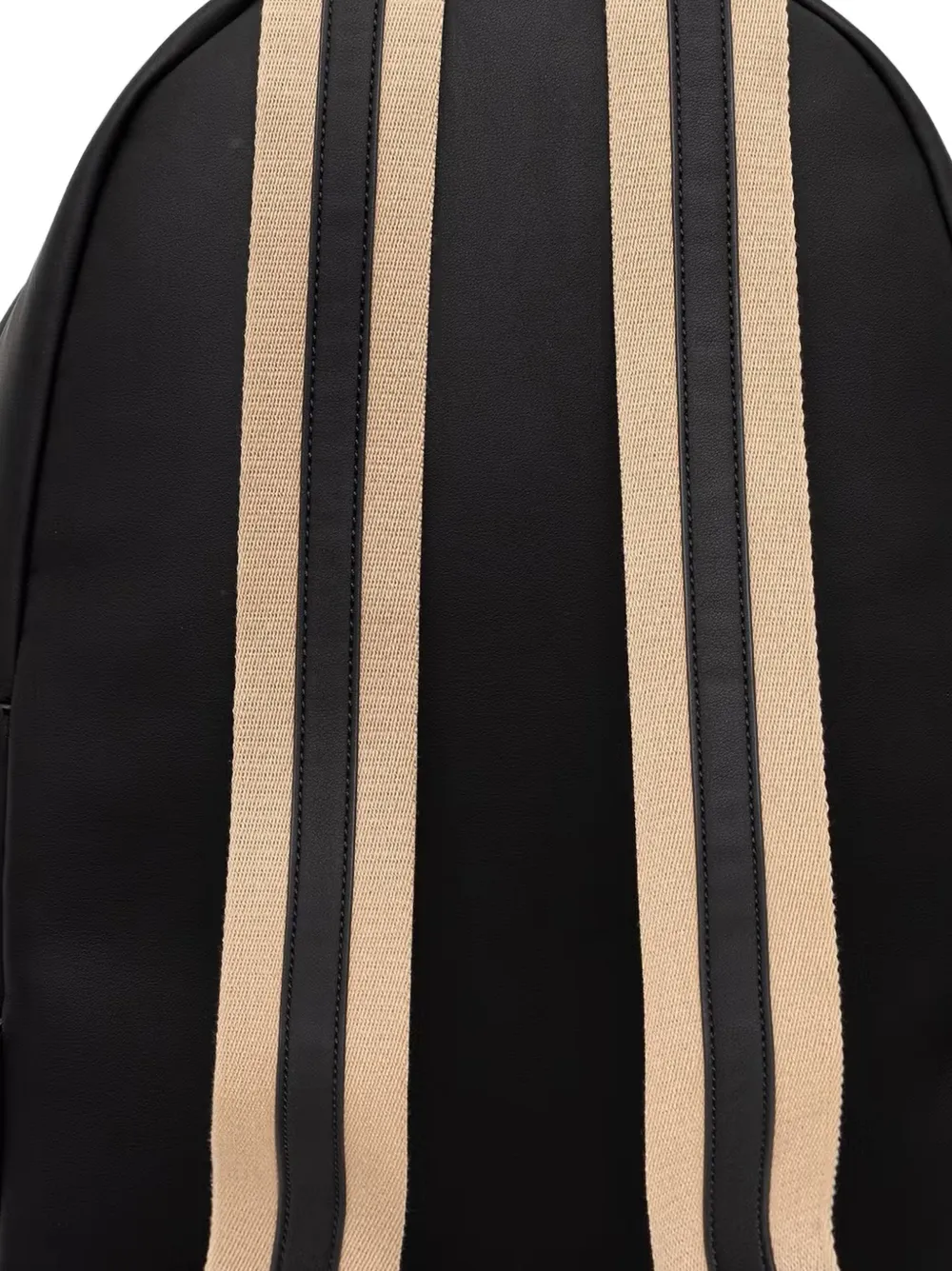 Love Moschino Rugzak met logo-reliëf en rits Zwart
