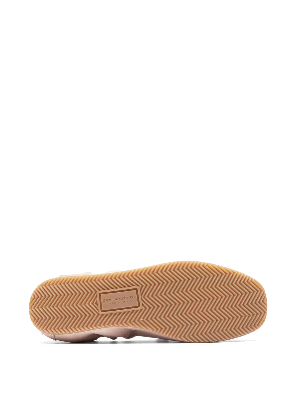 Officine Creative Ballet 101 Lace-up Leather Low-top Sneakers in Neutrals, view 5