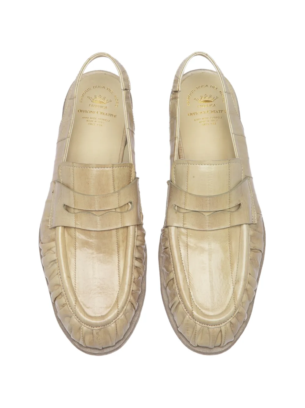 Officine Creative Solitude Slingback Pumps in Neutrals, view 3