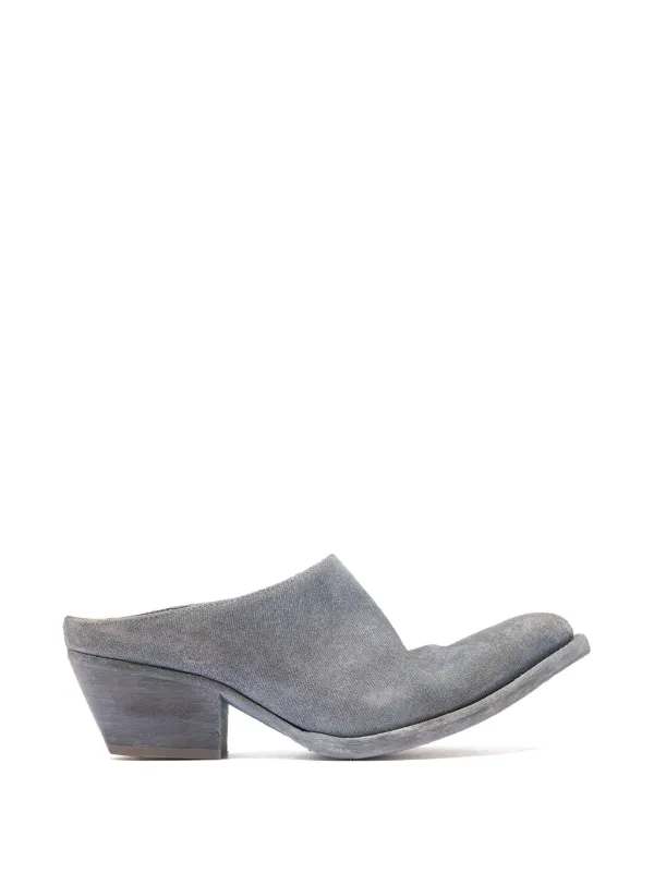 Officine Creative Wanda Pointed-toe Mules in Blue