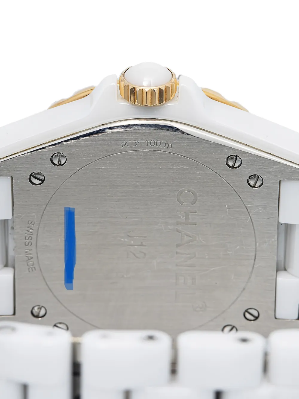 Chanel Pre-owned J12 Diamond 36mm Watch in White, view 5