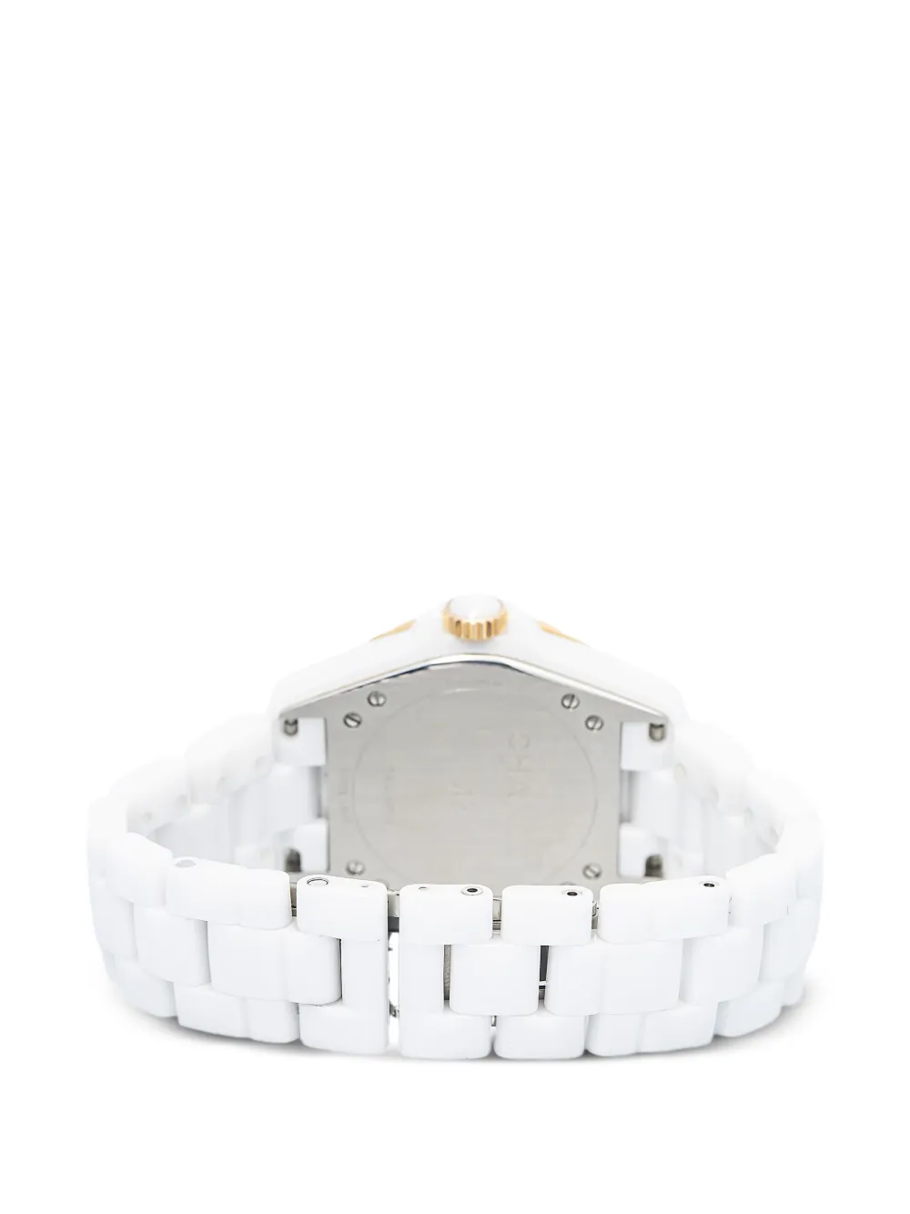 Chanel Pre-owned J12 Diamond 36mm Watch in White, view 3