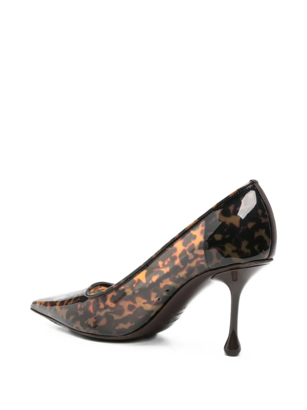 Jimmy Choo Ixia tortoise-pattern pumps Bruin