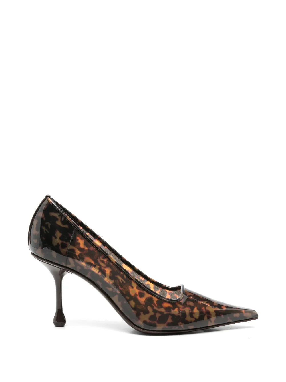 Jimmy Choo Ixia tortoise-pattern pumps Bruin