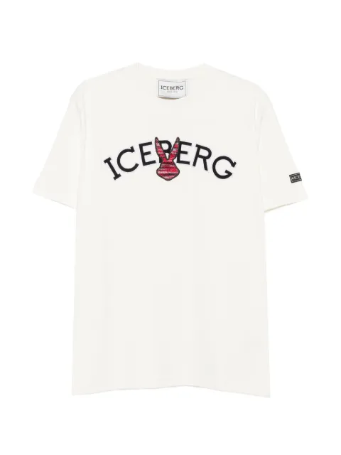 Iceberg logo-embroidered T-shirt
