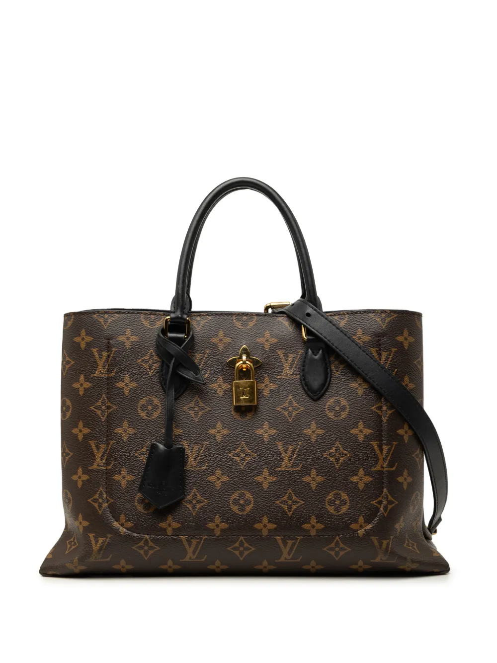 Louis Vuitton Pre-Owned 2018 Monogram Flower Tote satchel - Schwarz