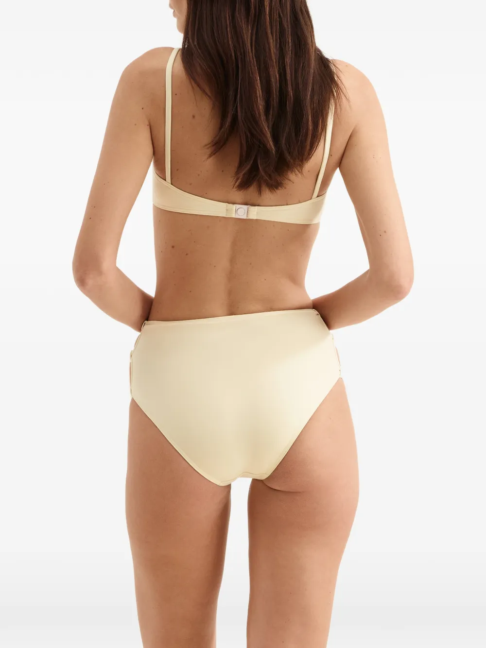 ERES Bloom bikinitop met uitgesneden details Beige