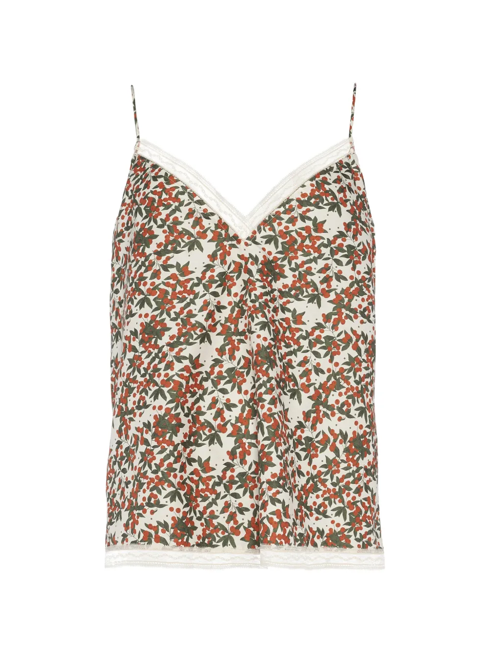 ERES Perlettes lace-trim camisole - Weiß