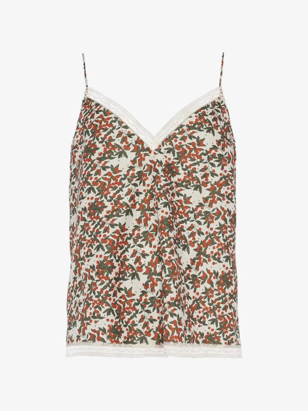 perlettes lace-trim camisole - Image 1