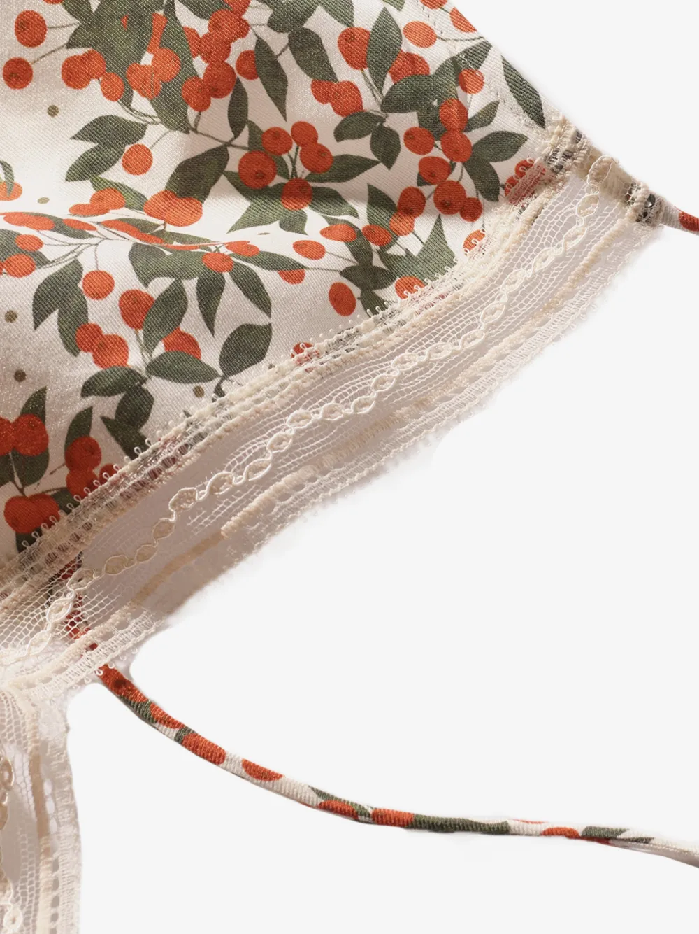 perlettes lace-trim camisole — Image 6