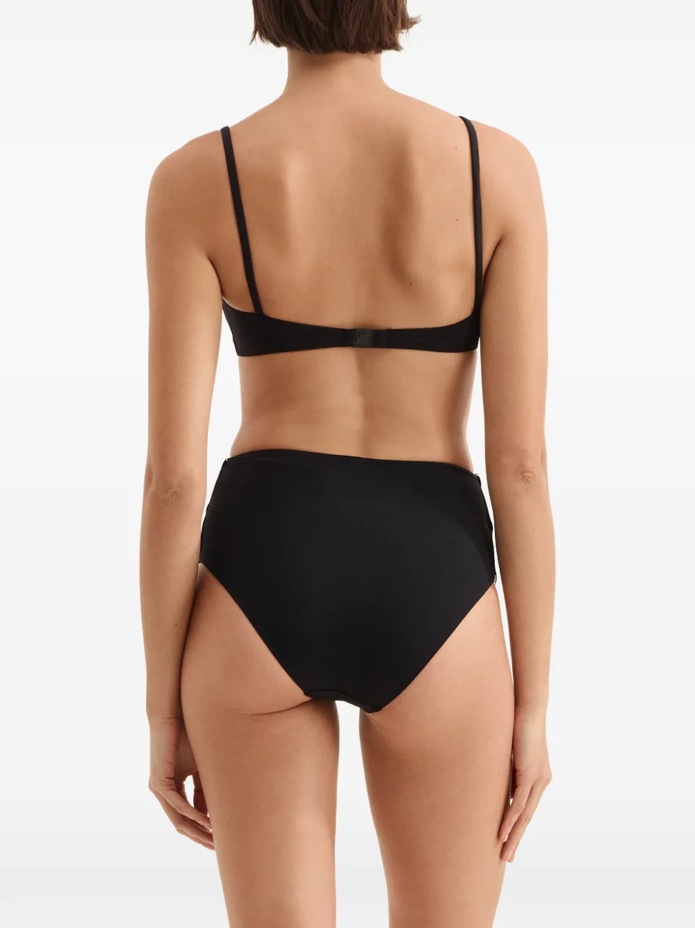 ERES Cycle bikinislip met uitgesneden details Zwart