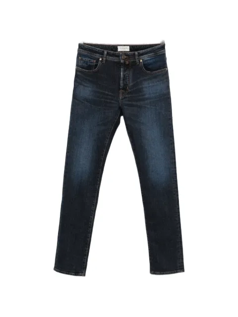 Jacob Cohën logo-patch jeans