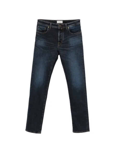 Jacob Cohën logo-patch jeans