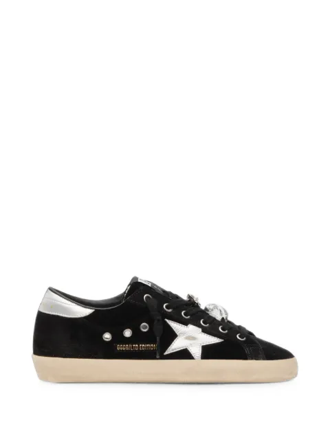 Golden Goose Super Star velvet upper and heels laminated-star with charms