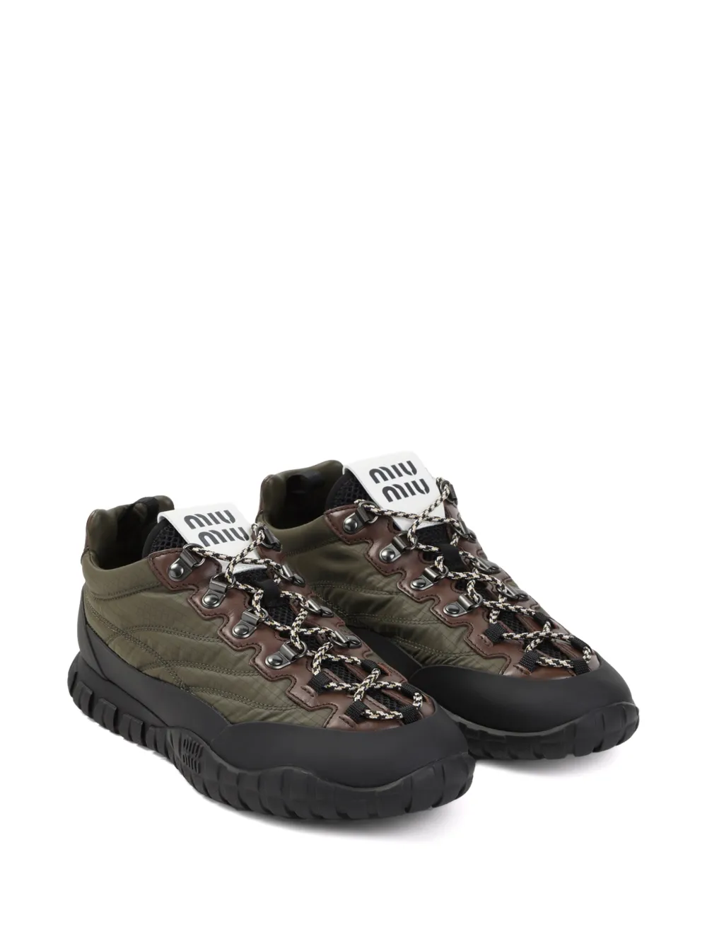 Miu Ripstop sneakers Groen