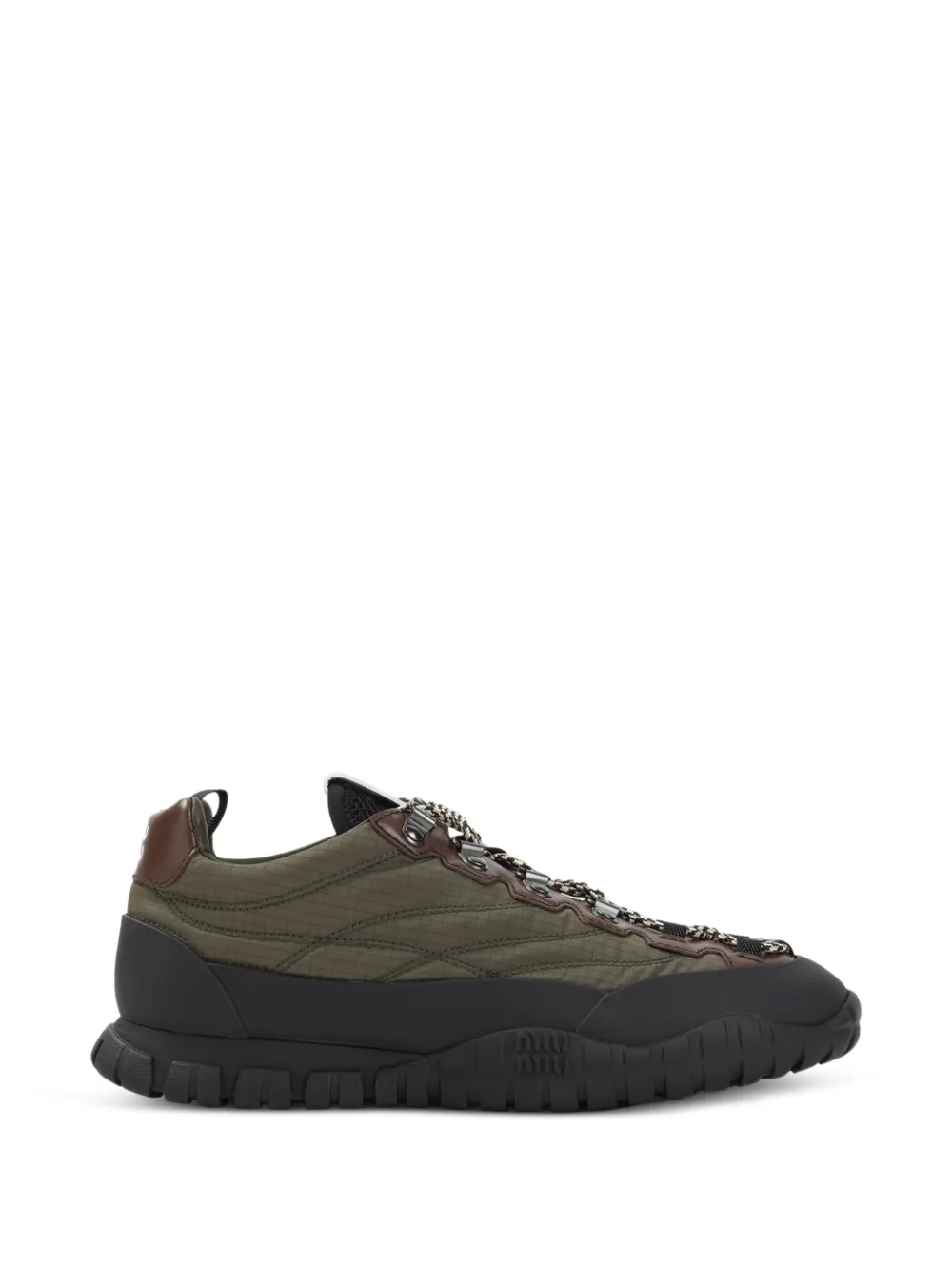 Miu Ripstop sneakers Groen