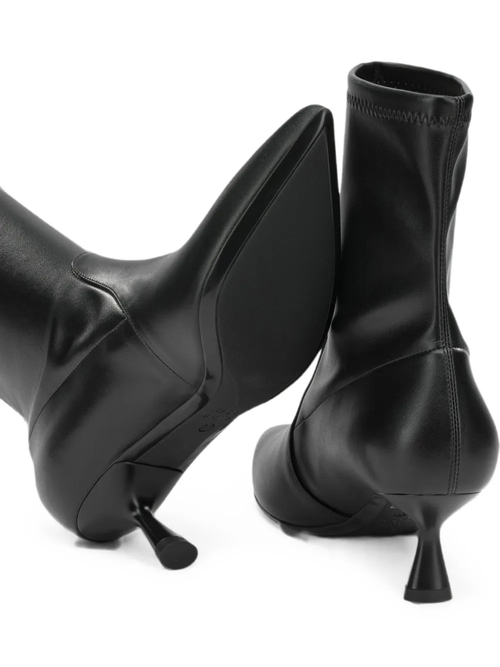 Sergio Levantesi Celine pointed-toe heeled ankle boots Zwart