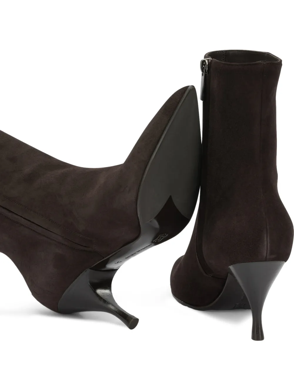 Sergio Levantesi Jodi pointed-toe suede ankle boots Bruin
