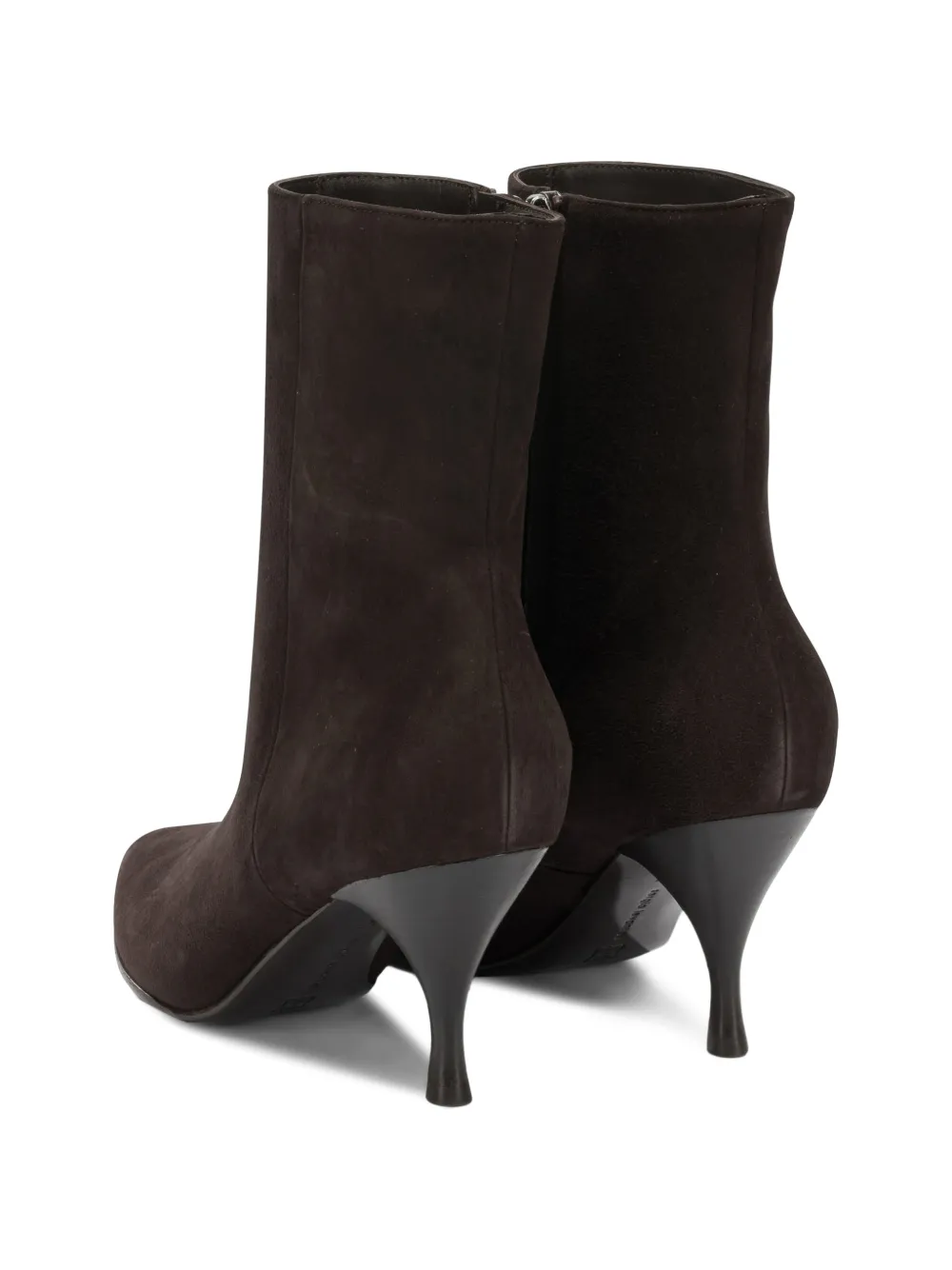 Sergio Levantesi Jodi pointed-toe suede ankle boots Bruin