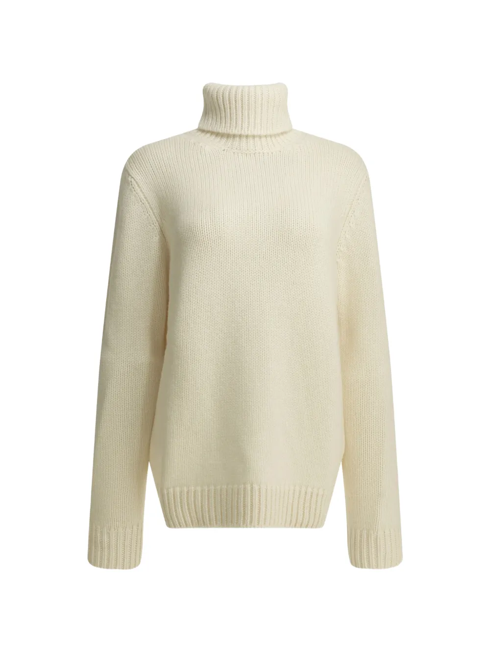 Semper roll-neck ribbed sweater - Toni neutri