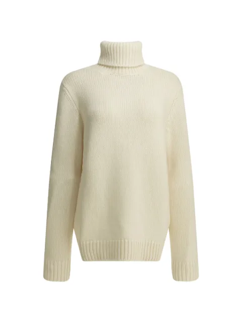 Semper roll-neck ribbed sweater