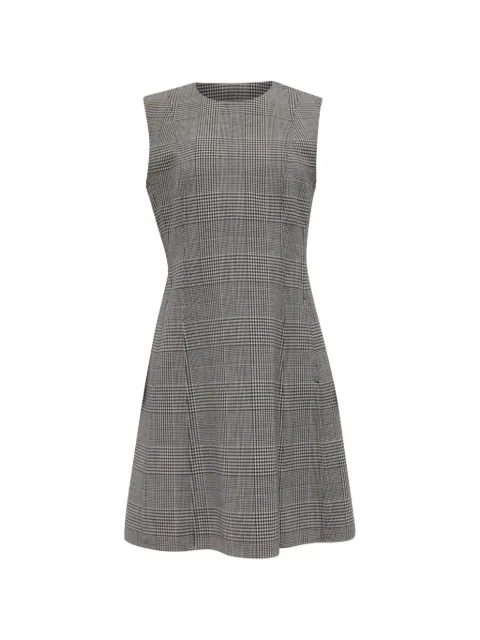 Theory 2021 kariertes Kleid in A-Linie