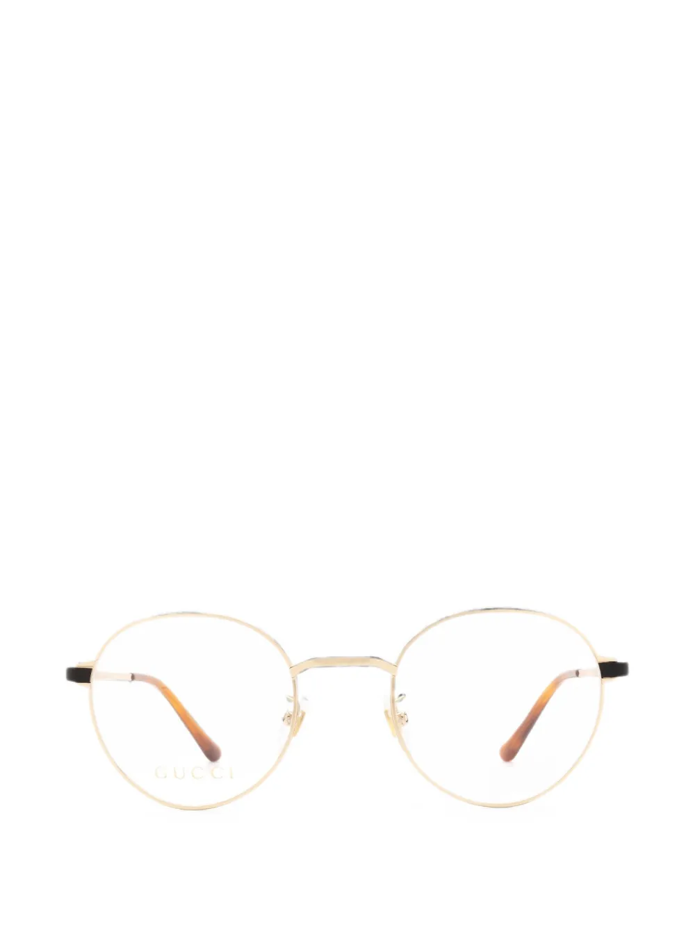 Gucci Eyewear round-frame glasses - Nero