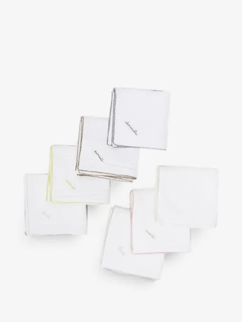 Bonpoint embroidered muslin blankets set (set of seven)