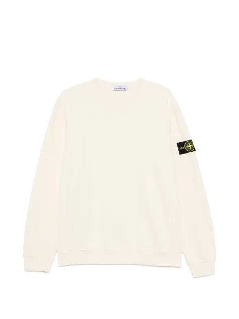 Stone Island Sweatshirt mit Logo-Patch