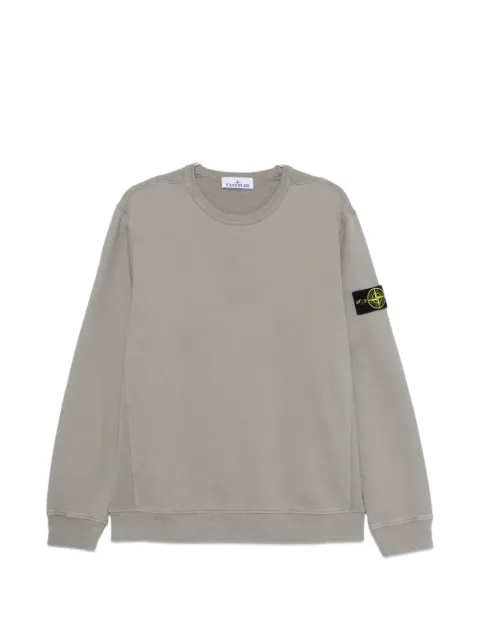 Stone Island logo-patch sweatshirt